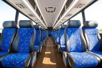Kenosha Charter Bus Inside